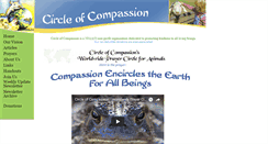 Desktop Screenshot of circleofcompassion.org